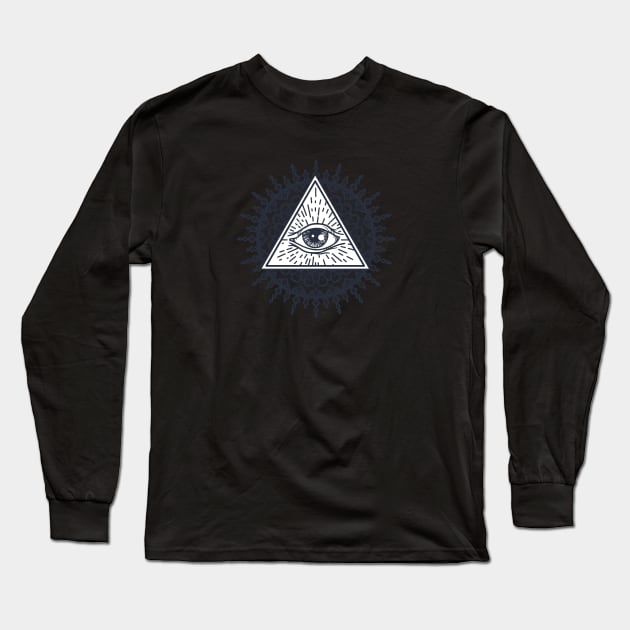 Eye of Horus Long Sleeve T-Shirt by TambuStore